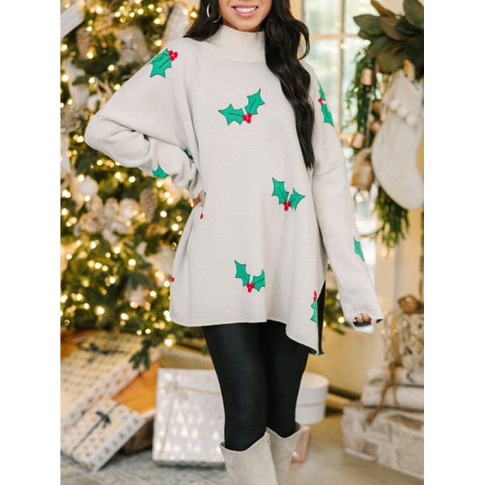 White Holly Sweater
