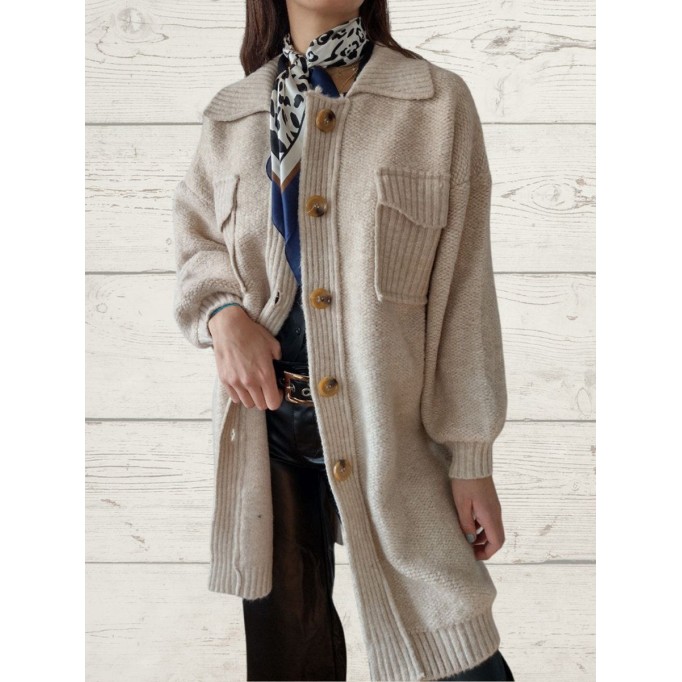 Women Casual Elegant Jacket Sweaters Coat